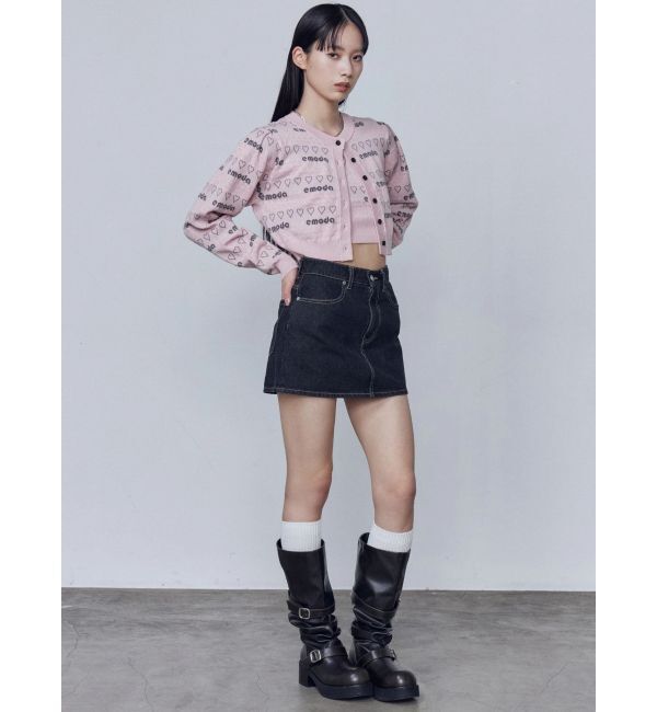 EMODA「デニムマイクロスカート」|スカート|