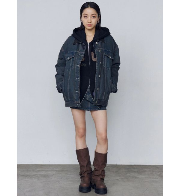 EMODA「デニムマイクロスカート」|スカート|