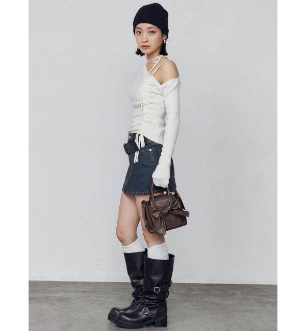 EMODA「デニムマイクロスカート」|スカート|