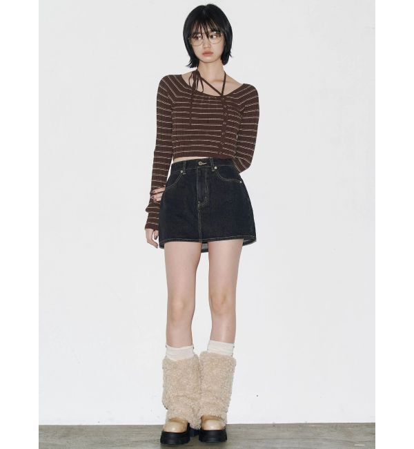 EMODA「デニムマイクロスカート」|スカート|