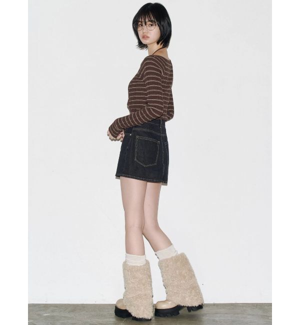 EMODA「デニムマイクロスカート」|スカート|