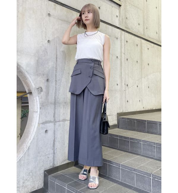 MURUA「セミシアーノースリカットトップス」|Tシャツ・カットソー|