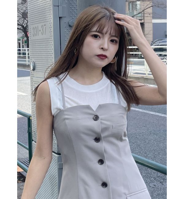 MURUA「セミシアーノースリカットトップス」|Tシャツ・カットソー|