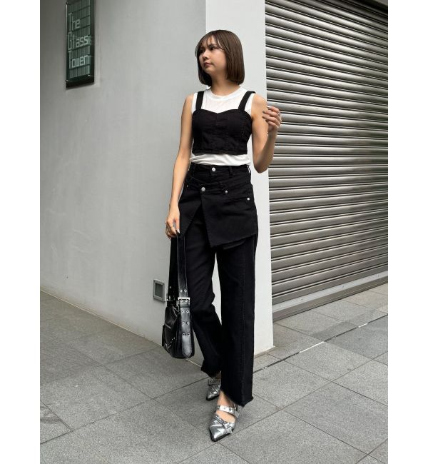 MURUA「セミシアーノースリカットトップス」|Tシャツ・カットソー|