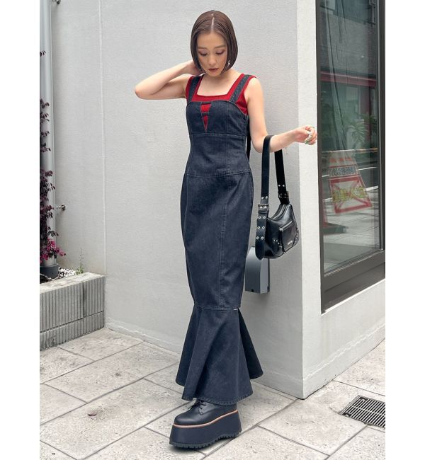 MURUA「デザインリブタンク」|ニット・セーター|