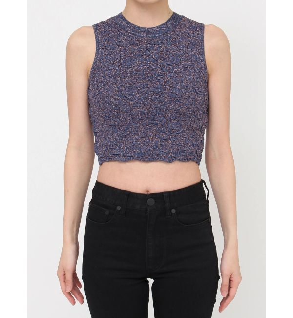 MURUA「ラメジャガードニットタンク」|ニット・セーター|