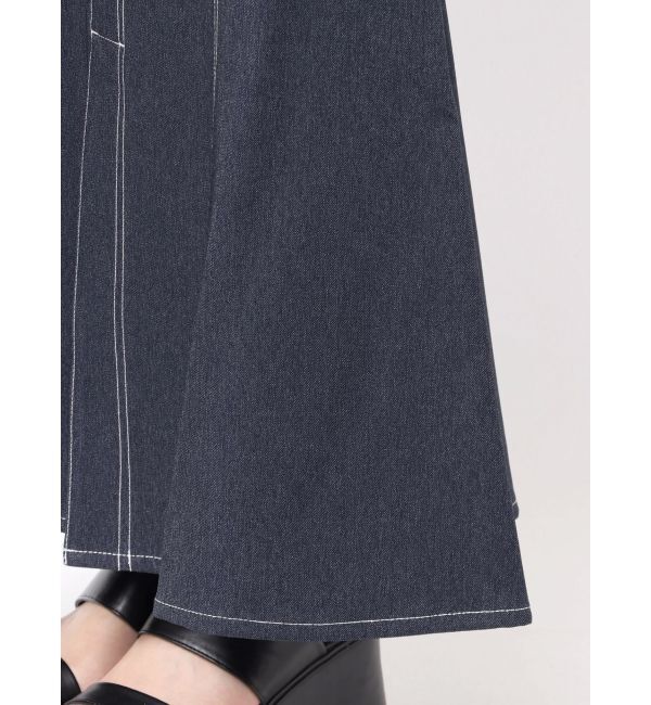 MURUA「デニムライクステッチスカート」|スカート|