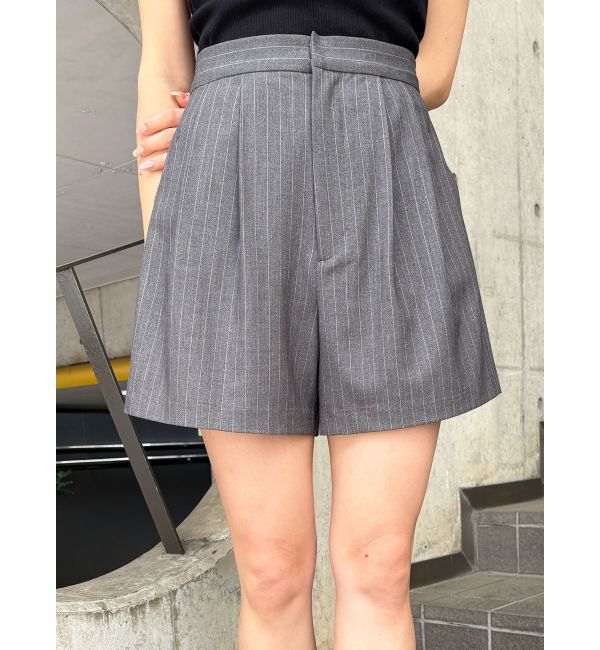 MURUA「ダブルタックショートパンツ」|その他|グレー