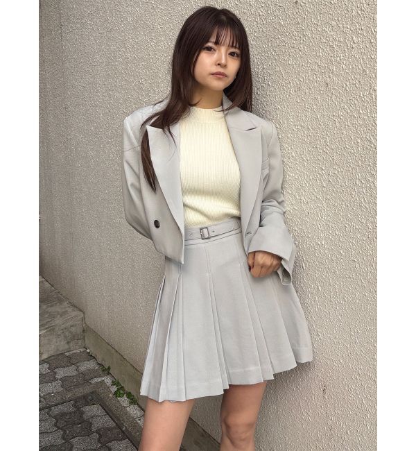 MURUA「ダブルプリーツミニスカート【セット販売対象】」|スカート|