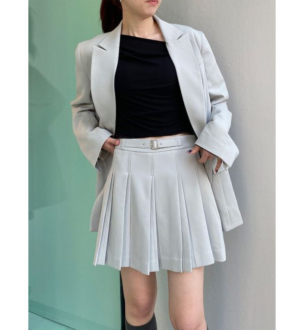 MURUA「ダブルプリーツミニスカート【セット販売対象】」|スカート|