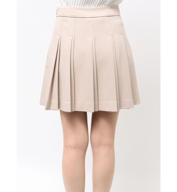MURUA「ダブルプリーツミニスカート【セット販売対象】」|スカート|