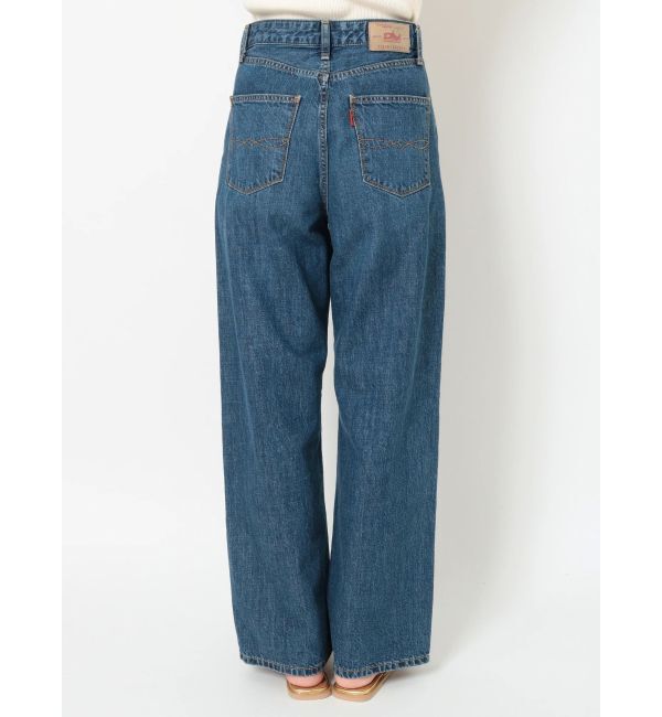 Ungrid「ハイウエストオーガニックコットンルーズデニム」|デニム|