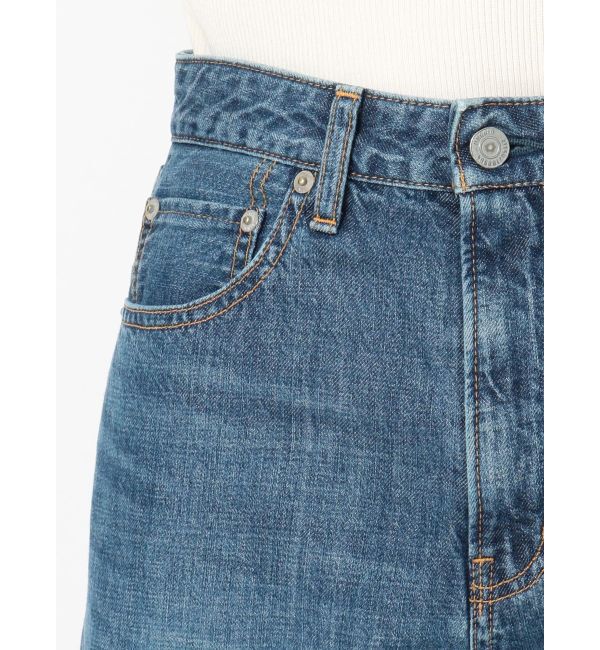 Ungrid「ハイウエストオーガニックコットンルーズデニム」|デニム|