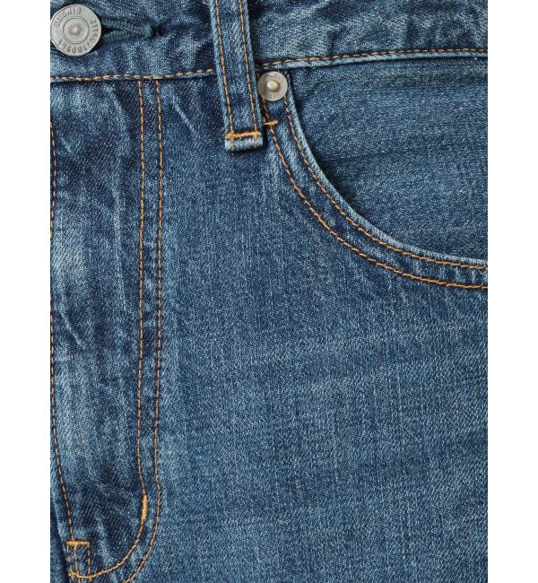 Ungrid「ハイウエストオーガニックコットンルーズデニム」|デニム|