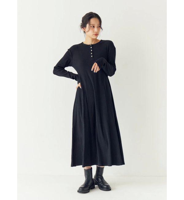 Ungrid「ニットレイヤードワンピース」|ワンピース|