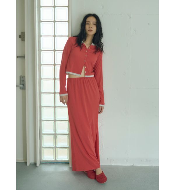 Ungrid「カシミヤ混アイラインスカート」|スカート|