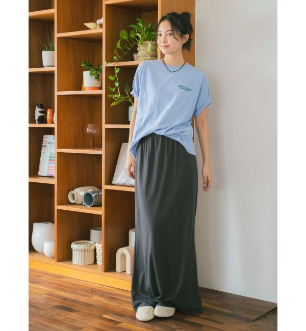 Ungrid「カシミヤ混アイラインスカート」|スカート|