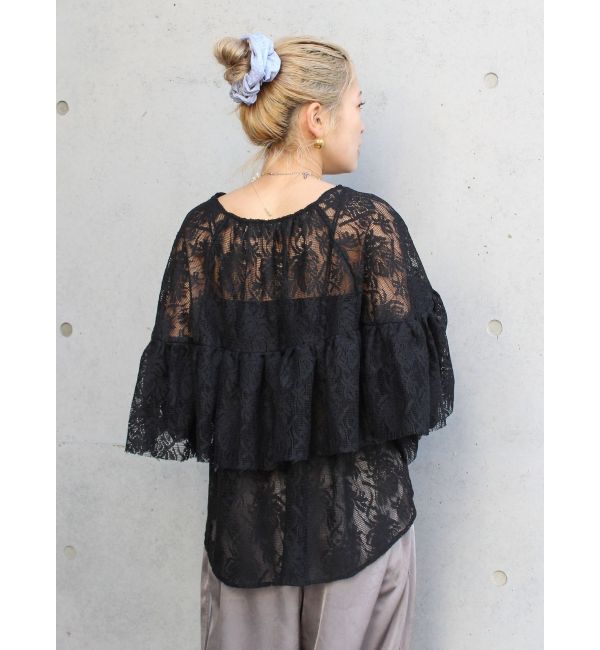 Ungrid「フリルデザインブラウス」|シャツ・ブラウス|