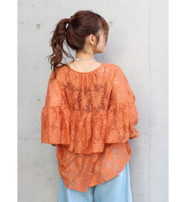 Ungrid「フリルデザインブラウス」|シャツ・ブラウス|