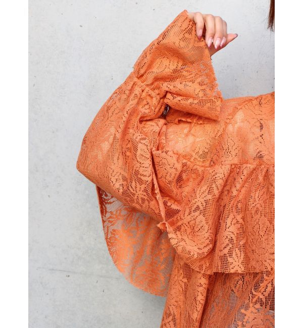 Ungrid「フリルデザインブラウス」|シャツ・ブラウス|