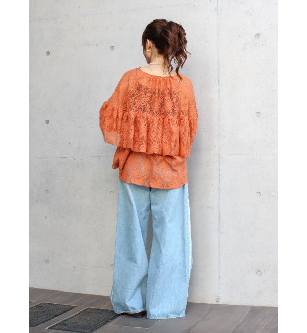 Ungrid「フリルデザインブラウス」|シャツ・ブラウス|