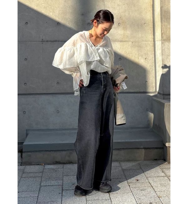 Ungrid「フリルデザインブラウス」|シャツ・ブラウス|