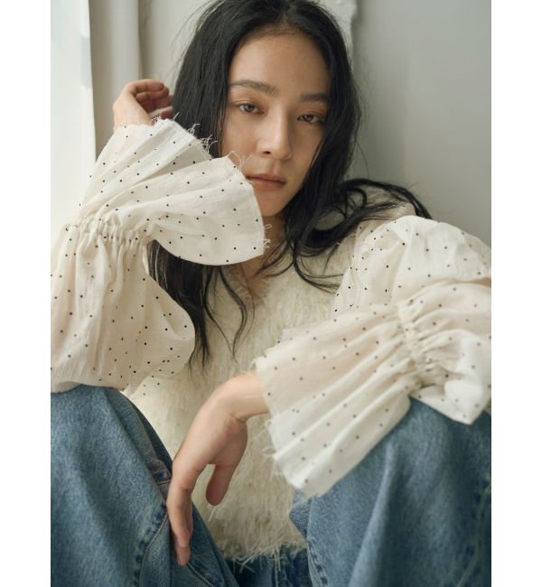 Ungrid「フリルデザインブラウス」|シャツ・ブラウス|