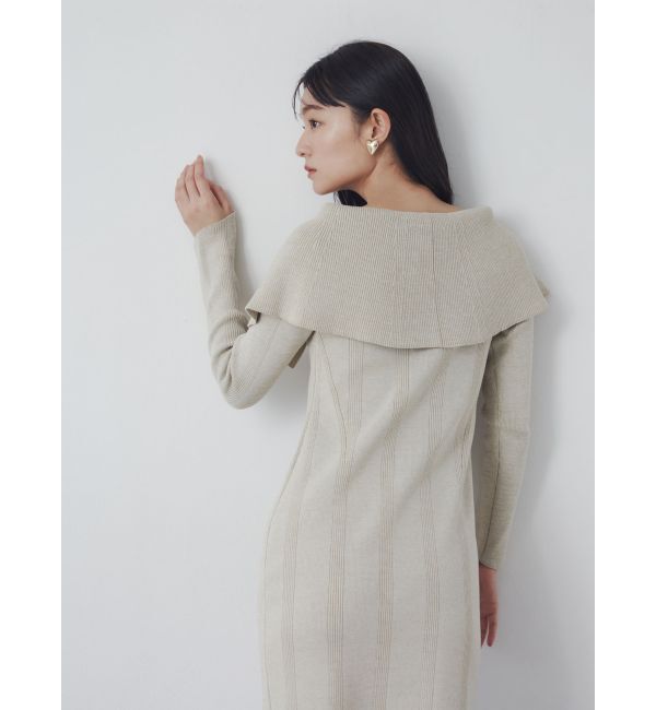 LAGUNAMOON「ビッグカラーフロントZIPワンピース」|ワンピース|