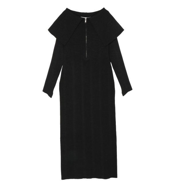 LAGUNAMOON「ビッグカラーフロントZIPワンピース」|ワンピース|