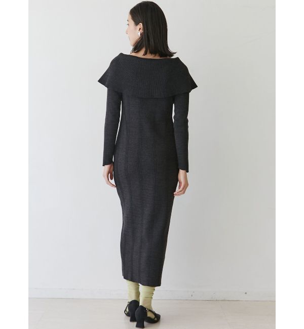 LAGUNAMOON「ビッグカラーフロントZIPワンピース」|ワンピース|