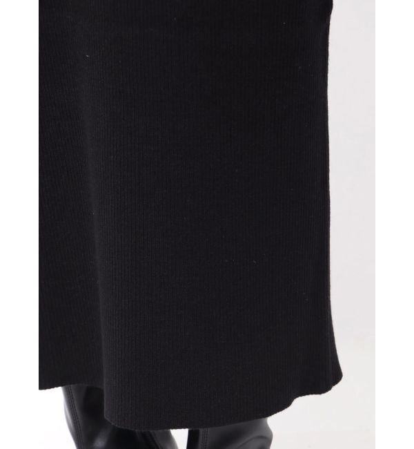 LAGUNAMOON「シャツドッキングリブニットワンピース」|ワンピース|