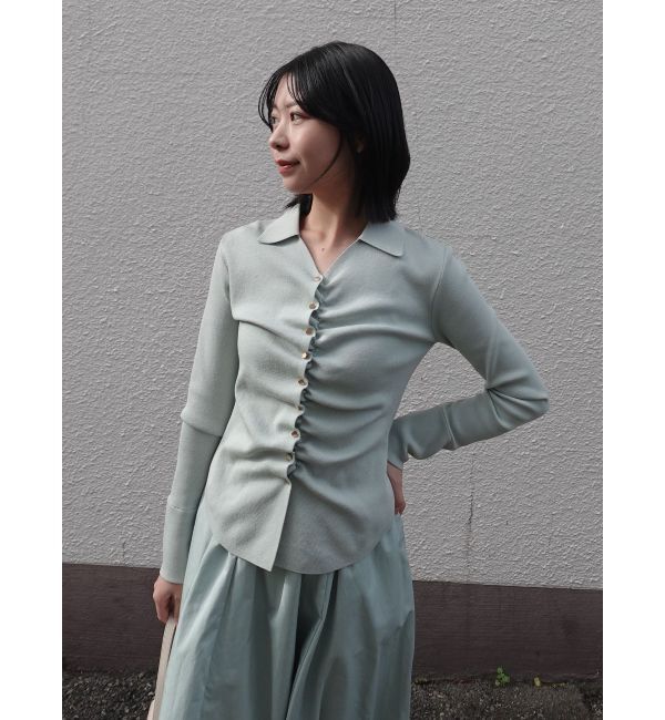 LAGUNAMOON「ギャザーデザインニット&times;スカートセットアップ」|ワンピース|