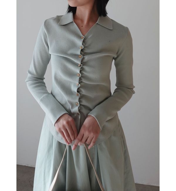 LAGUNAMOON「ギャザーデザインニット&times;スカートセットアップ」|ワンピース|