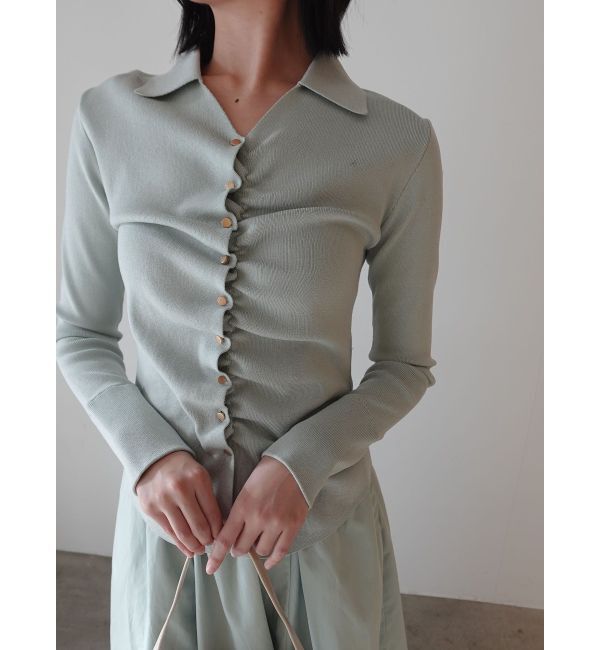 LAGUNAMOON「ギャザーデザインニット&times;スカートセットアップ」|ワンピース|