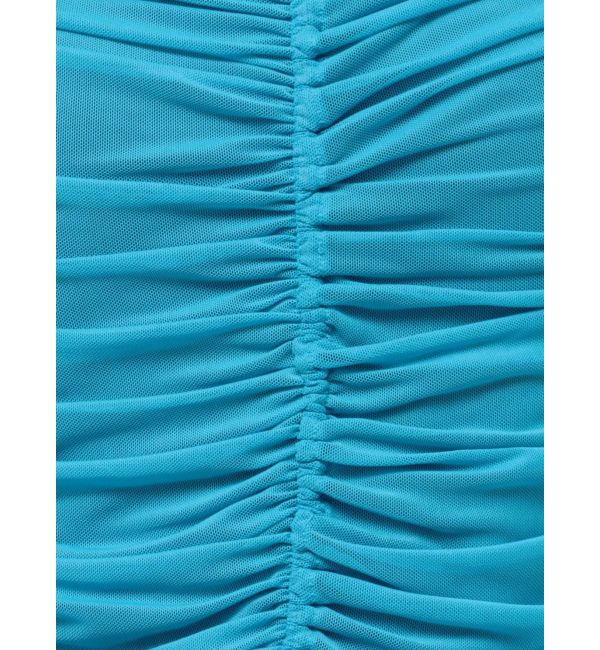 EVRIS「チュールギャザートップス」|Tシャツ・カットソー|