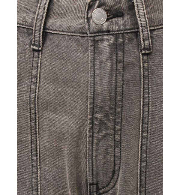 EVRIS「リベットペインターワイドデニムパンツ」|デニム|