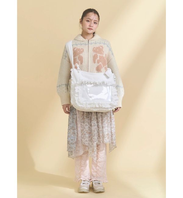 merry jenny「bear cowichan knit」|カーディガン|