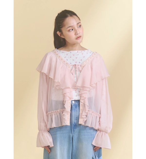 merry jenny「シアーフリルボレロ」|ボレロ|