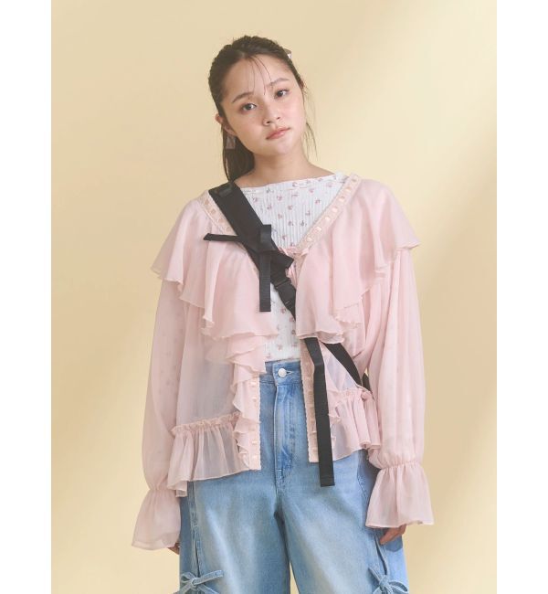 merry jenny「シアーフリルボレロ」|ボレロ|