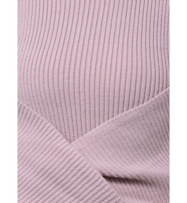 GYDA「アームギャザーレイヤードニットロンパース」|オールインワン|