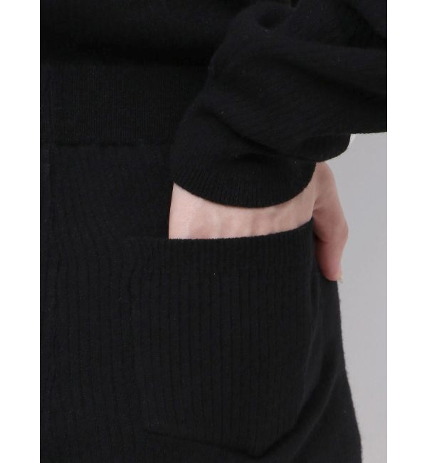 GYDA「ラインスリーブニットロンパース」|オールインワン|