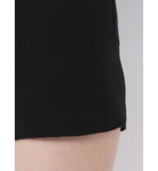 GYDA「ラインスリーブニットロンパース」|オールインワン|