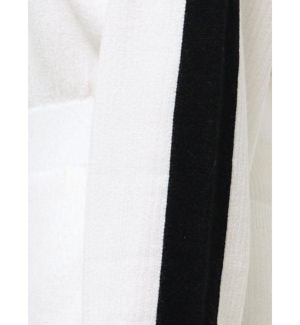 GYDA「ラインスリーブニットロンパース」|オールインワン|