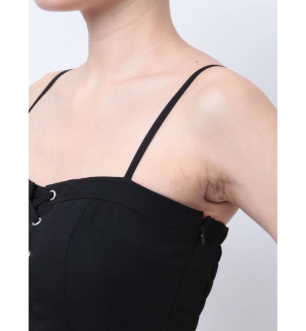 GYDA「ビスチェデザインロンパース」|オールインワン|