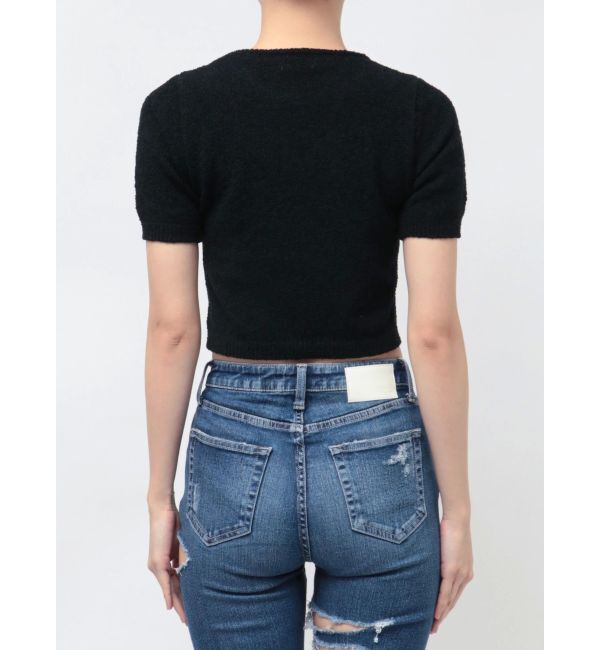 GYDA「Faultless パイルニットトップス」|ニット・セーター|