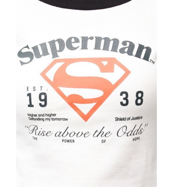 GYDA「SUPERMAN GYDA 2WAYラグランショートトップス」|Tシャツ・カットソー|