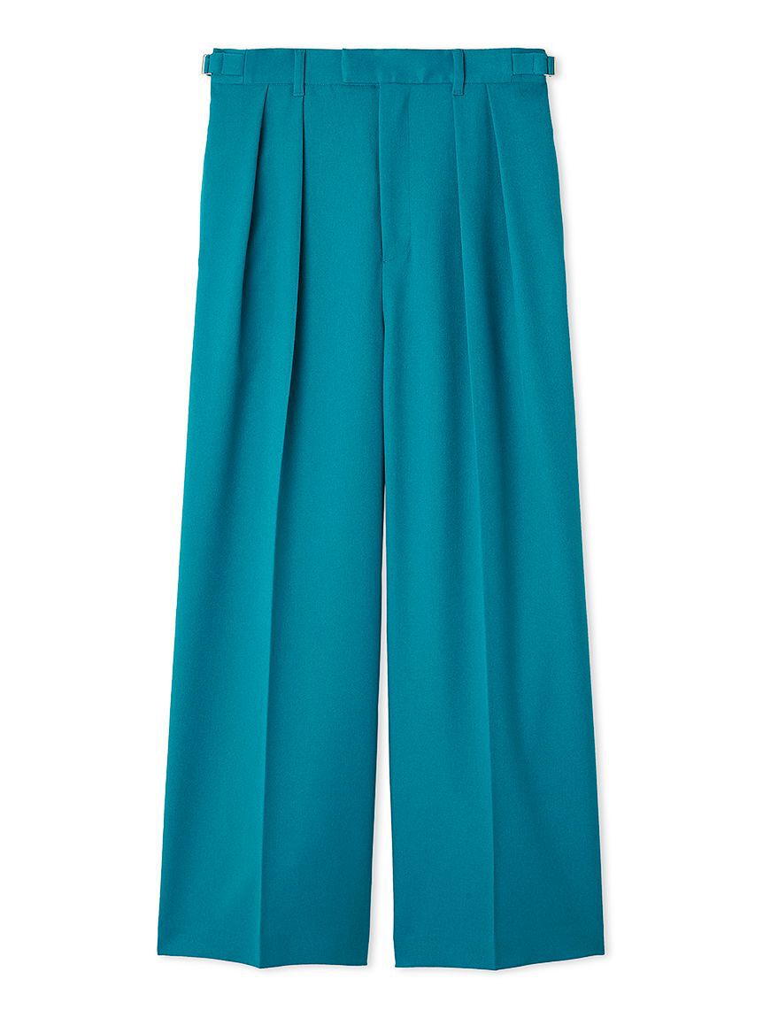 Mila Owen「ウエストベルトタックワイドパンツ」|チノ|