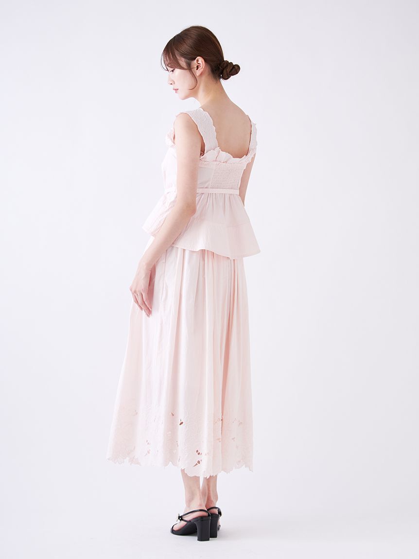 SNIDEL「エンブロイダリートップス」|シャツ・ブラウス|