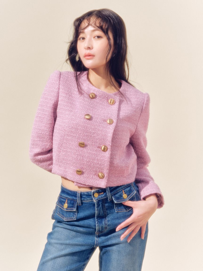 LILY BROWN「【WEB限定00サイズ】ストレッチフレアデニムパンツ」|デニム|