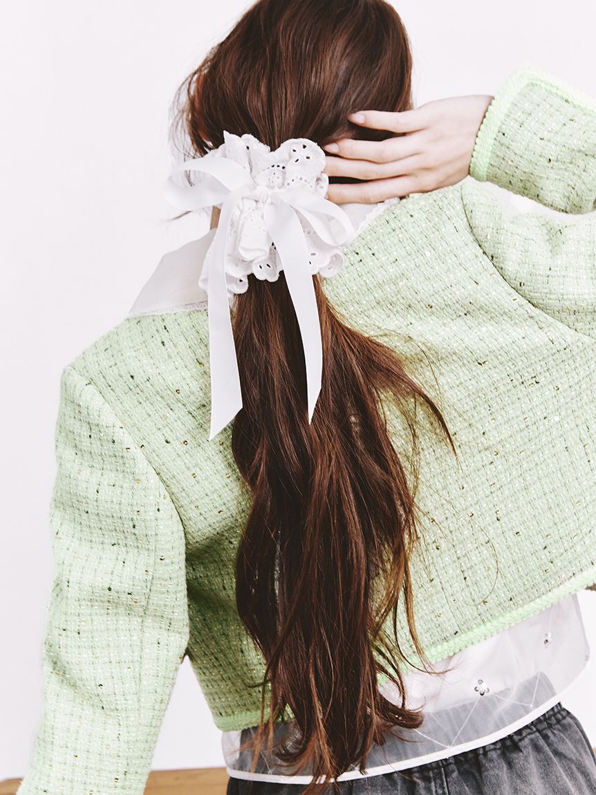 LILY BROWN「【WEB限定00サイズ】ワイドレッグイージーデニムパンツ」|デニム|